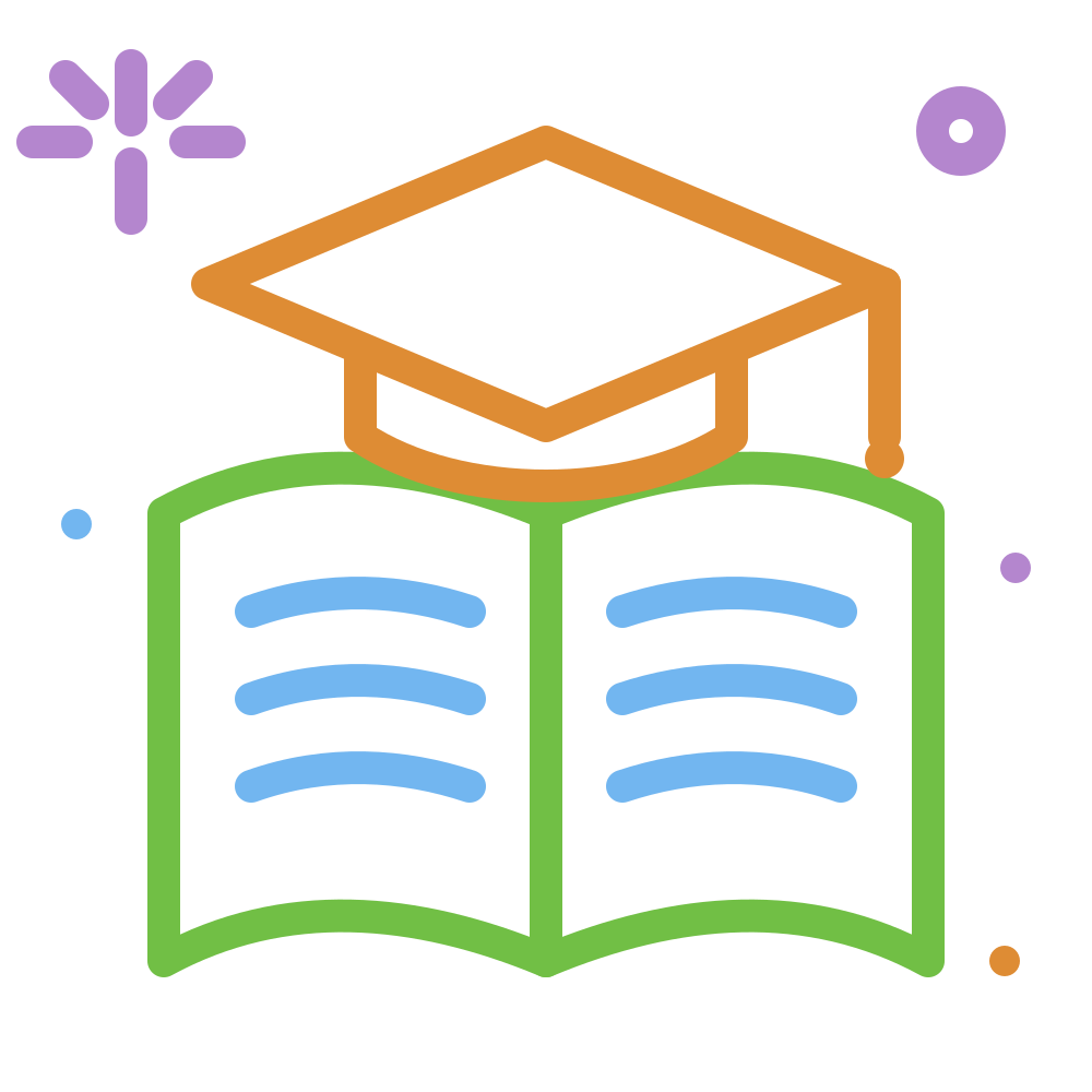 education icon color